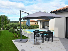 Villa climatisée 3 chambres avec piscine privée, proche centre-ville de Ruoms - FR-1-382-96